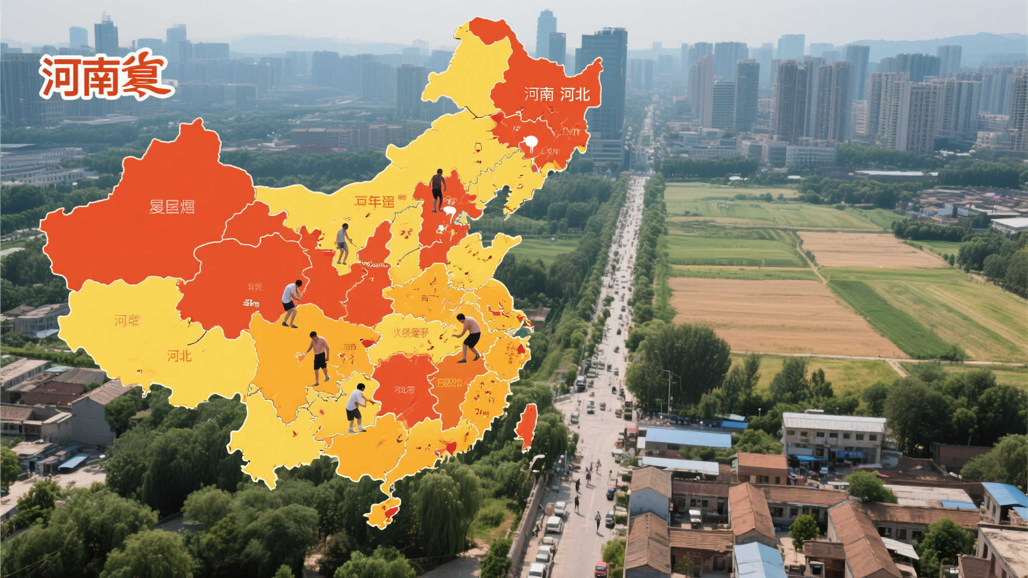 42度酷暑来袭！河南河北霸榜全国高温前十