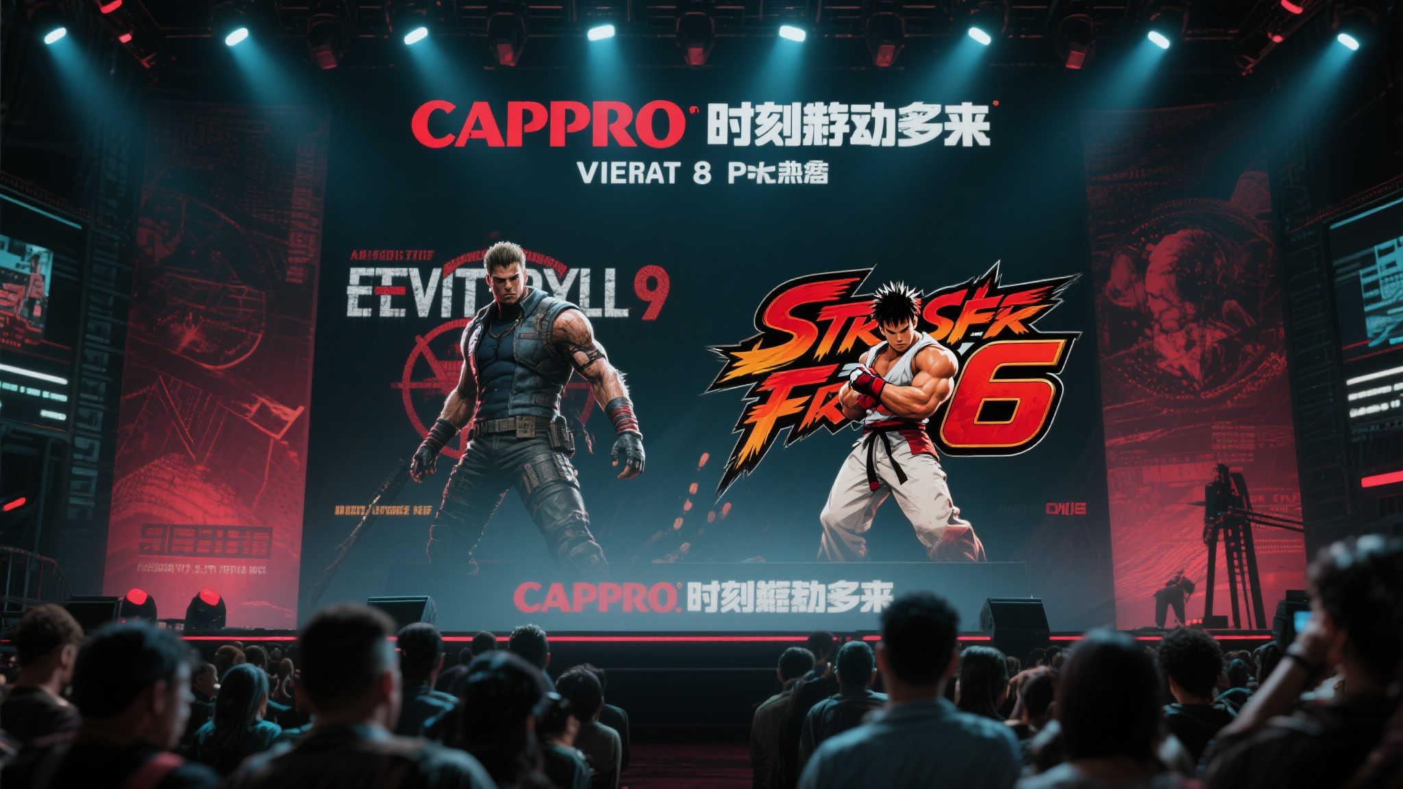 今晚8点，卡普空发布会重磅来袭！曝光《生化危机9》《街头霸王6》等大作